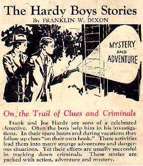 Hardy Boys Ad Circa 1940