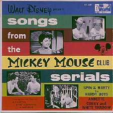 Hardy Boys Mickey Mouse Club Record