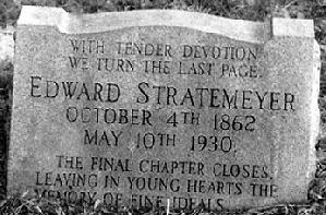 Grave of Hardy Boys creator, Edward Stratemeyer